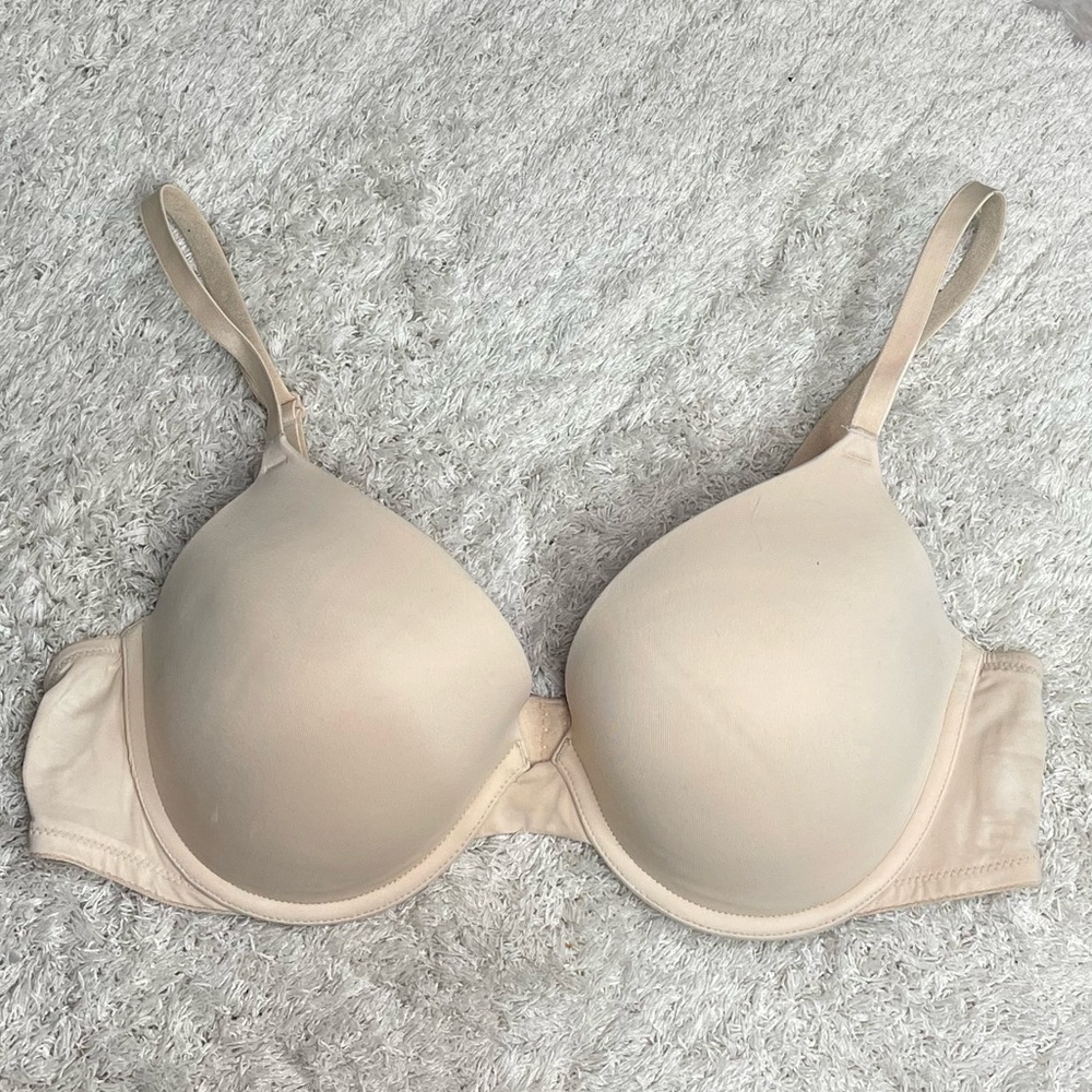 PINK Victoria's Secret Beige Nude Lightly Lined T-Shirt Bra